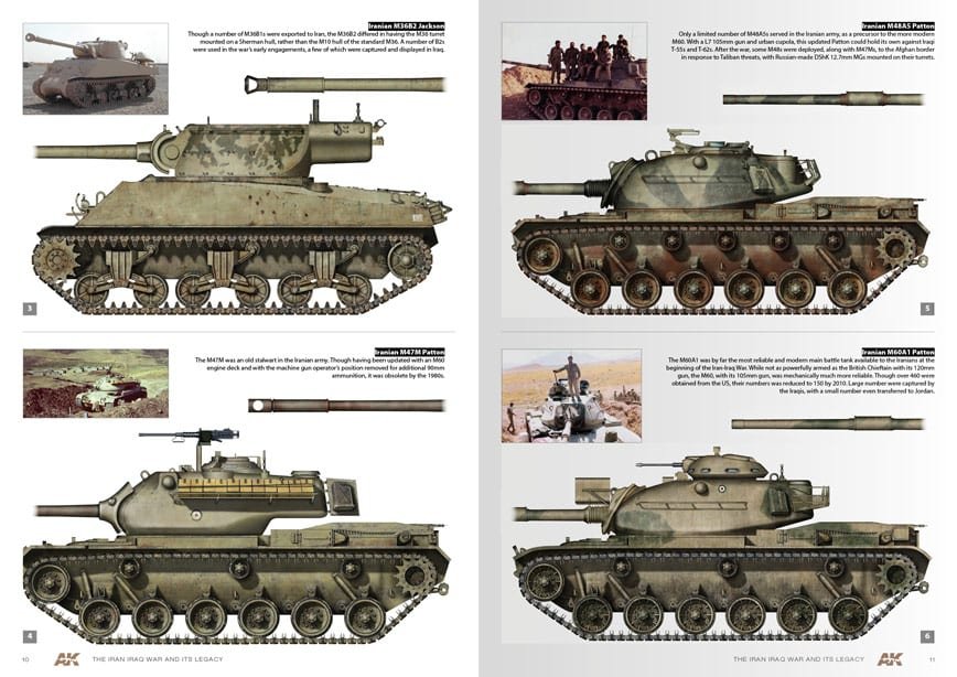 AK Interactive AK291 LA GUERRE IRAN-IRAK 1980-1988 – GUIDE DES PROFILS DES CONFLITS MODERNES VOL. IV Anglais – immagine 2
