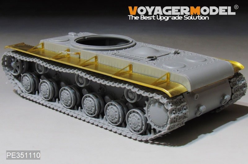 Garde-boues de char russe KV-2 de la Seconde Guerre mondiale, modèle Voyager PE351110, pour maquette TRUMPETER au 1/35  – image 5
