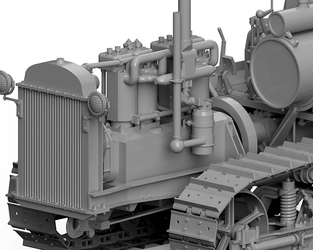 Maquette Thunder 35400 ChTZ S60 Stalinetz russe au 1/35 – image 18