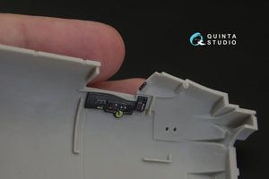 Intérieur imprimé en 3D et coloré sur papier décalcomanie Quinta Studio QD48124 A-1J (pour maquette Tamiya) 1/48 – image 7