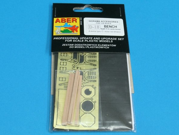 Banc Aber 35D18 type C et corbeille à papier (1/35)  – image 3