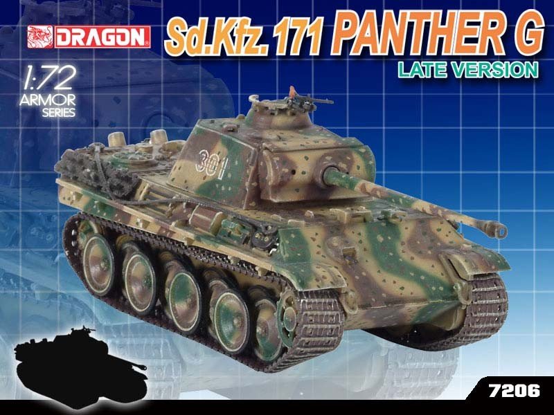 Dragon 7206 Panther G Late 1/72 – immagine 6