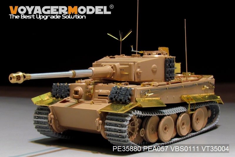 Maquette Voyager PE35880, char allemand Tiger I MID de la Seconde Guerre mondiale, pour RMF au 1/35 – image 3