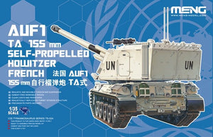 Obusier automoteur Meng modèle TS-024 AUF1 TA 155 mm français