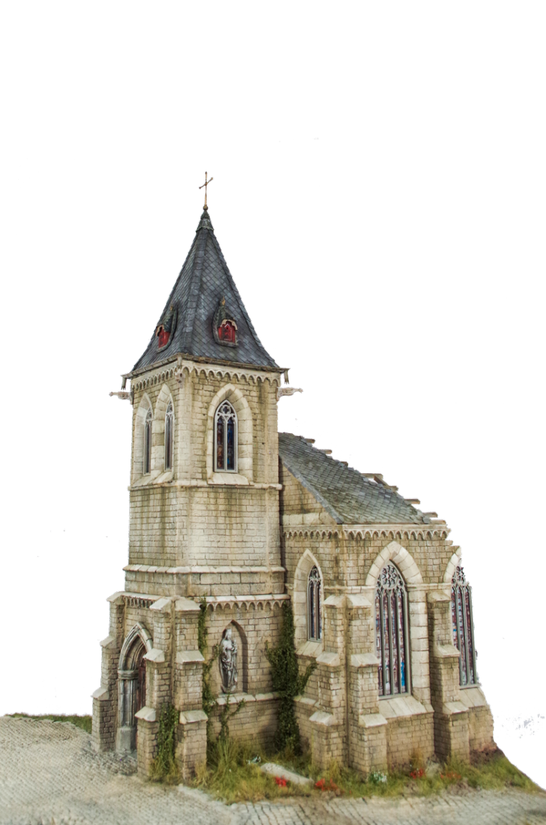 RT-Diorama 35035 The village church 1/35 – zdjęcie 3