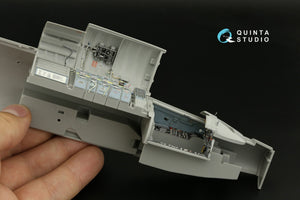Intérieur coloré imprimé en 3D sur papier décalcomanie Quinta Studio QD32188 F-104J (Italeri) 1/32 – immagine 12