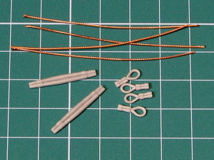 Câble de remorquage Eureka XXL ER-3546 pour chars et canons automoteurs britanniques Mark IV de la Seconde Guerre mondiale, échelle 1/35 – image 7