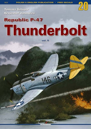Kagero 3020 Republic P-47 Thunderbolt vol.II (sans extras) (sans décalcomanie) EN/PL