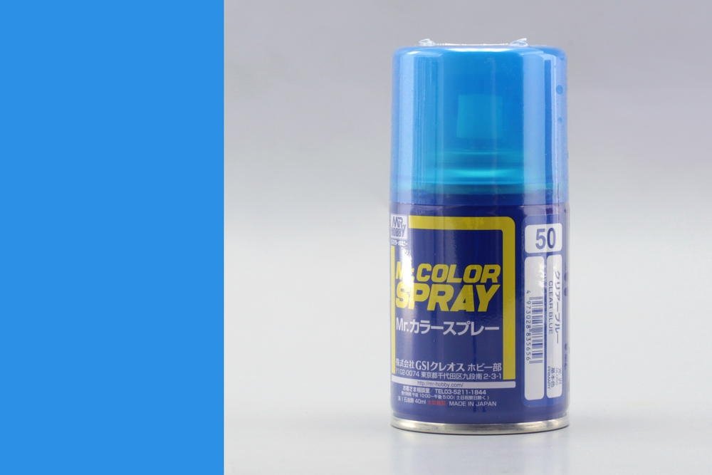 Mr.Hobby S-050 Bleu clair - (Brillant) Spray
