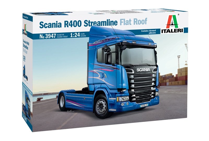 Italeri 3947 SCANIA R400 STREAMLINE Toit plat 1/24