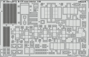 Eduard BIG49427 Nez alternatif pour B-17F (cadre X) PARTIE I EDUARD 1/48 – image 4
