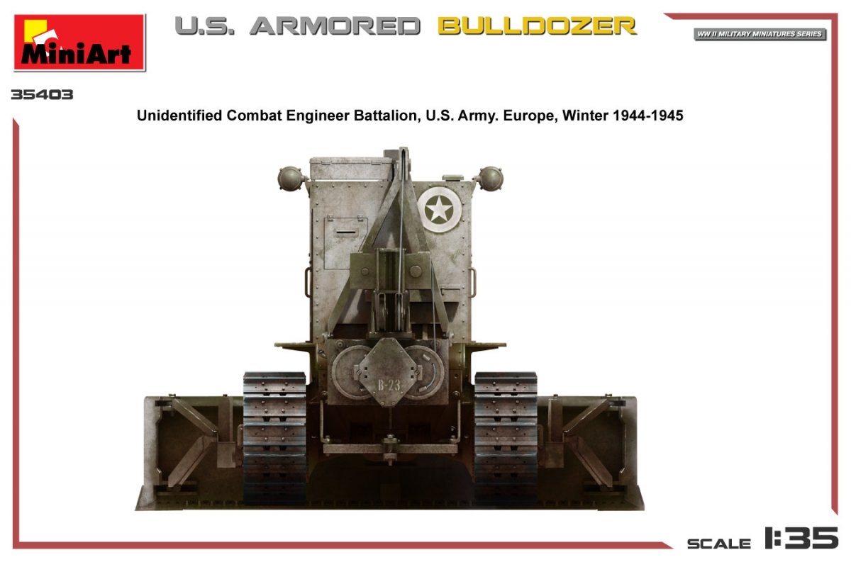 MiniArt 35403 Bulldozer blindé américain 1/35 – imagen 5