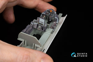Quinta Studio QDS+48485 F-4B Phantom II Intérieur imprimé en 3D et coloré sur papier décalcomanie (Academy) (Petite version) (avec pièces en résine imprimées en 3D) 1/48 – image 14