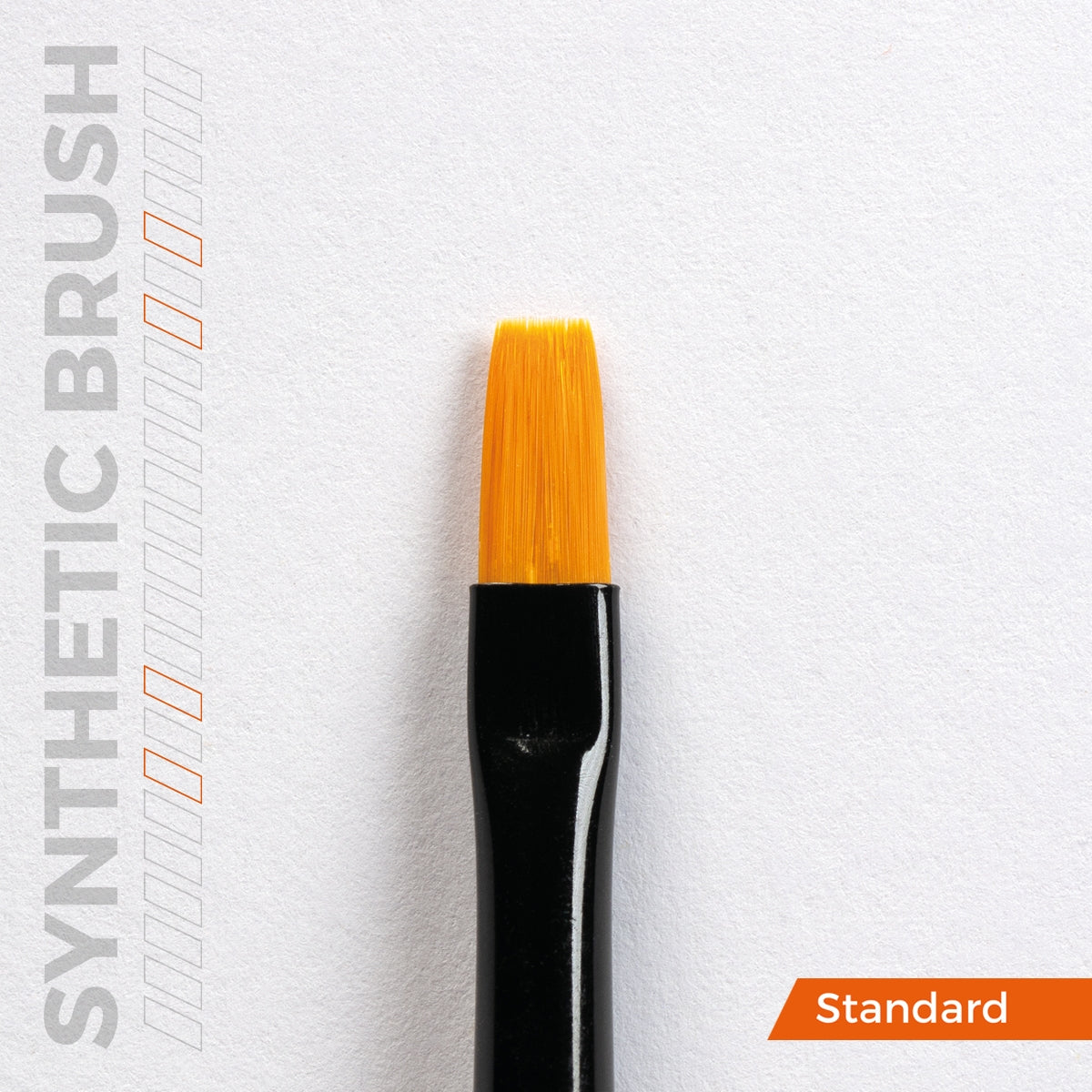 AK Interactive AKB002 AK SYNTHETIC BRUSH – FLAT 2