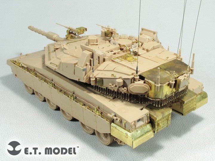 Maquette ET E35-282 Merkava Mk.4M israélien avec système de protection active Trophy (version de base) pour kit Meng au 1/35 – immagine 5