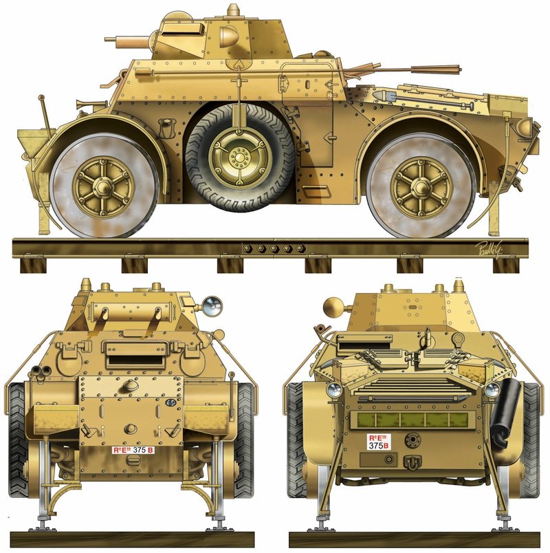 Italeri 7064 Autoblinda AB 40 Ferroviaire (1/72) – Bild 2