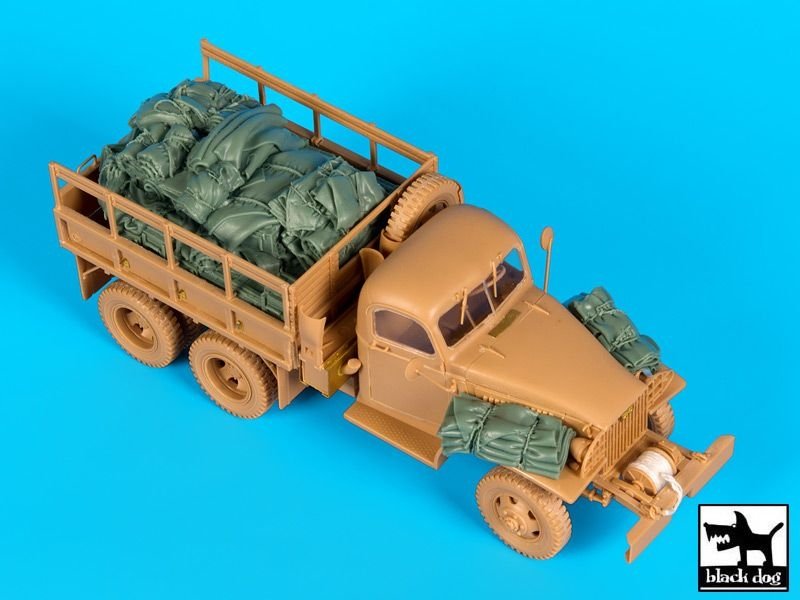 Ensemble d&amp;#39;accessoires Black Dog T35156 US GMC CCKW 1/35 – image 3