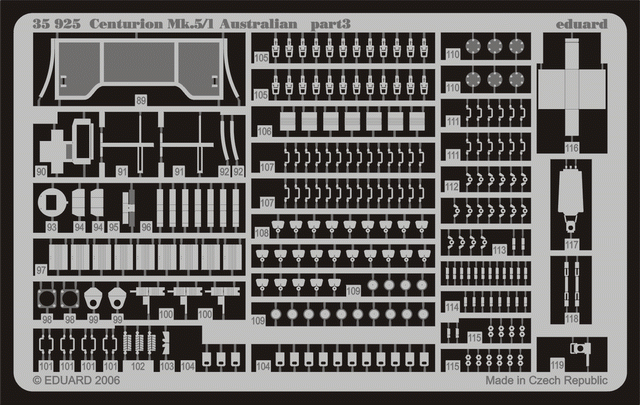 Eduard 35925 Centurion Mk.5/1 Australien 1/35 (AFV CLUB) – Bild 2