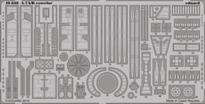 Eduard 48638 A-7A/B extérieur HOBBY BOSS (1/48)