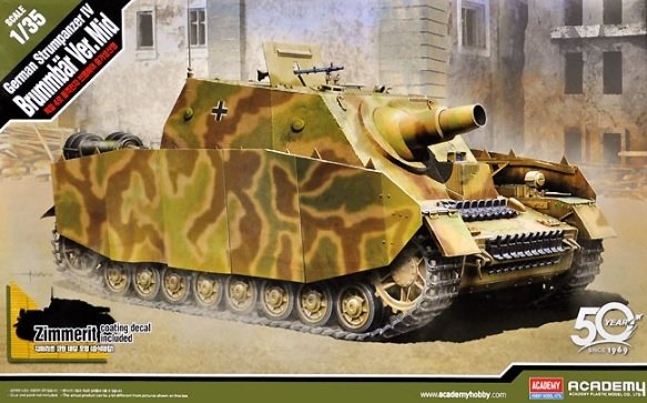 Académie 13525 Sturmpanzer allemand IV Brummbär 1/35