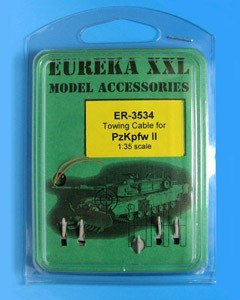 Câble de remorquage Eureka XXL ER-3534 pour PzKpfw-II et dérivés 1/35