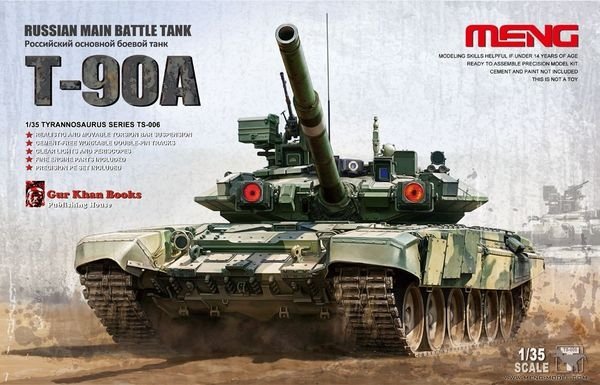 Maquette Meng TS-006 Char de combat principal russe T-90 (1/35)