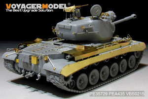 Jupes latérales et coffres de rangement pour char M46 Patton de l&amp;#39;armée américaine (Voyager Model PEA435, Seconde Guerre mondiale) (pour TAKOM 2117) à l&amp;#39;échelle 1/35 – image 2