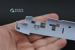 Intérieur coloré imprimé en 3D sur papier décalcomanie pour Avro Lancaster B.II (Airfix) - Quinta Studio QD72156 - Échelle 1/72 – image 9