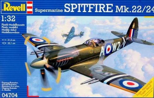 Revell 04704 Supermarine SPITFIRE Mk.22/24 1/32