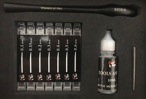 Graveur de ligne de rechange pour modèle de bordure BD0052 - Ensemble noir – immagine 2
