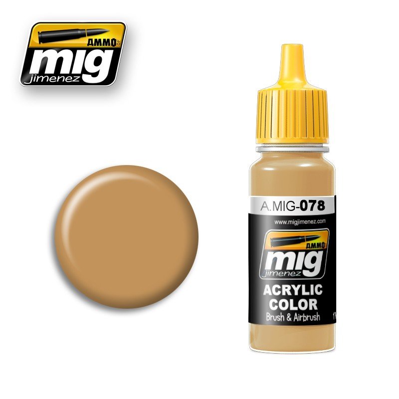 MUNITIONS de Mig Jimenez 0078 Terre Ocre
