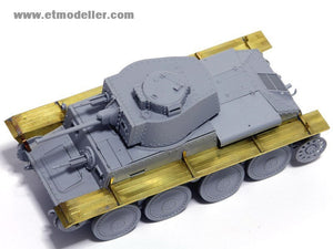 Garde-boue ET Model EA35-004 pour maquette DRAGON au 1/35 du char allemand Pz.Kpfw.38(t) de la Seconde Guerre mondiale – image 4