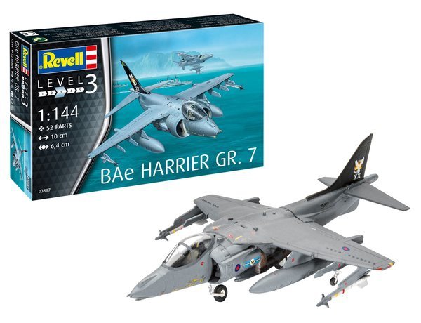 Revell 03887 Bae Harrier GR.7 1/144 – Bild 2
