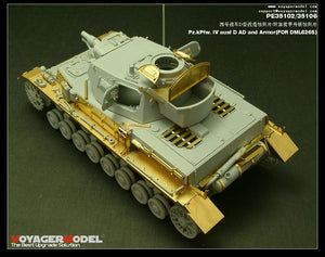 Modèle Voyager PE35102 Pz.KPfw. IV Ausf D pour DRAGON 6265 1/35 – immagine 5