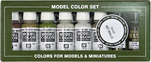 Vallejo 70137 Coffret de peinture pour bâtiments, 8 pièces