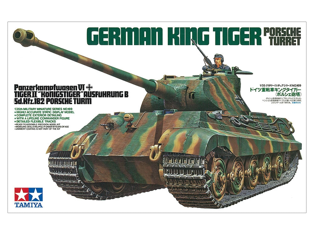 Tamiya 35169 Tourelle Porsche du King Tiger allemand (1/35) – image 2
