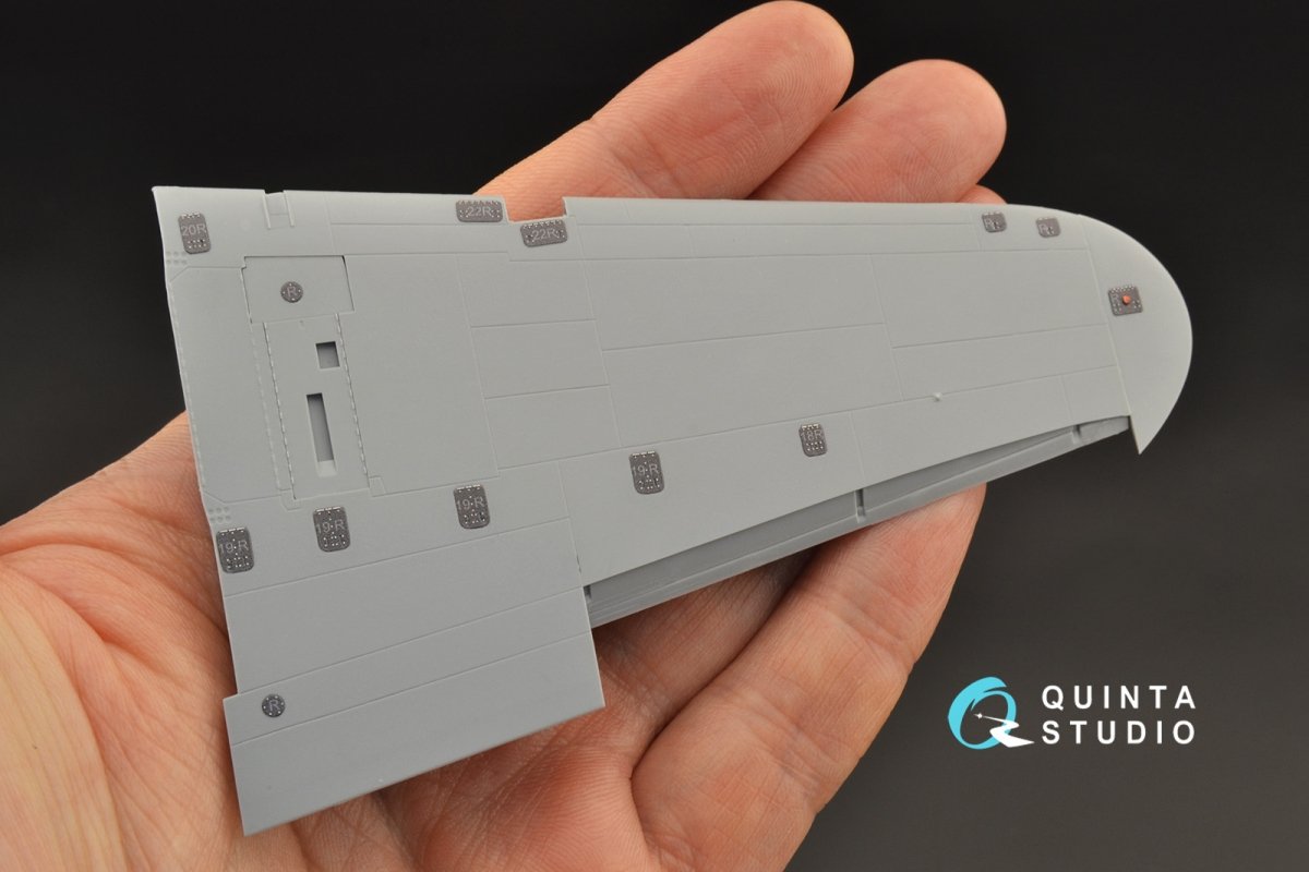 Quinta Studio QP48005 IL-2 (monoplace) feux, trappes et panneaux (Zvezda) 1/48 – immagine 2