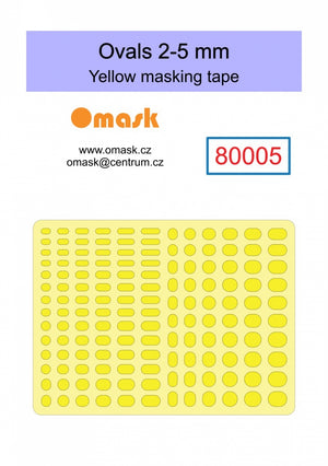 Omask X8002 Ensemble universel 2 - masque jaune (80003, 80004, 80005, 80006, 80009) – image 5