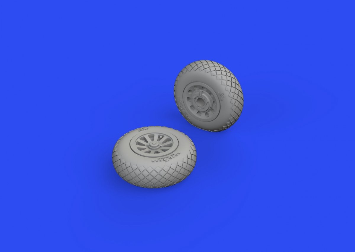Roues Eduard 672282 P-51B/C à profil diamant ARMA HOBBY 1/72 – image 3