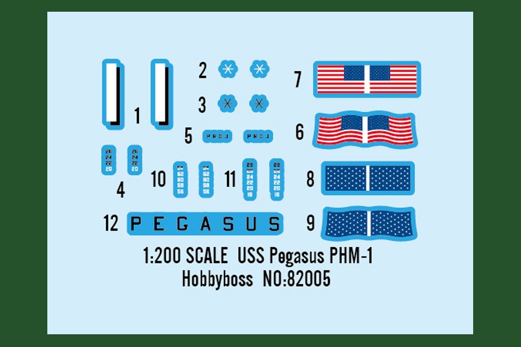 Hobby Boss 82005 USS Pegasus PHM 1 1/200 – immagine 2