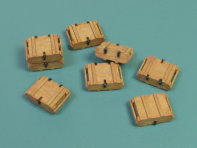 Caisses de munitions russes modernes Eureka XXL E-035 de type I pour munitions de 7,62 mm (pour AK-47 Kalachnikov) à l&amp;#39;échelle 1/35 – image 2