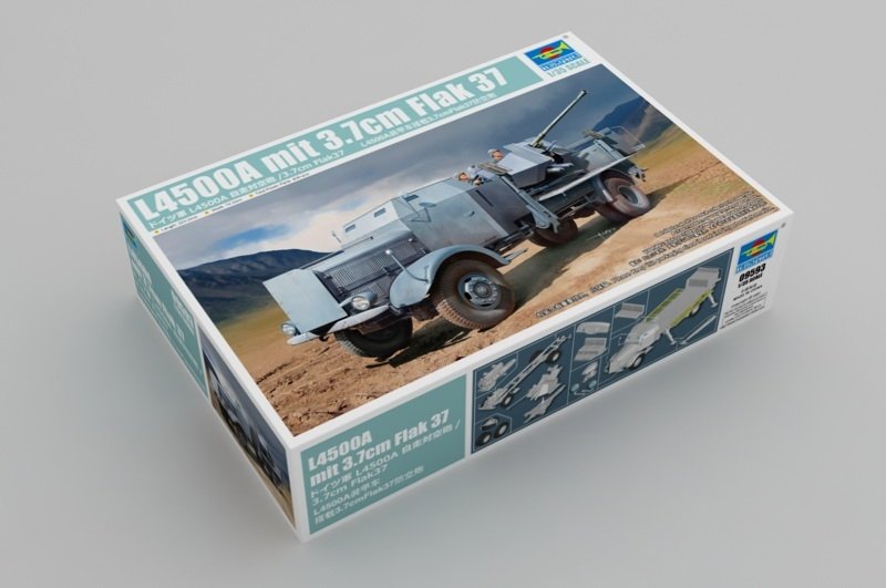 Trumpeter 09593 L4500A avec Flak 37 1/35 de 3,7 cm – Bild 2
