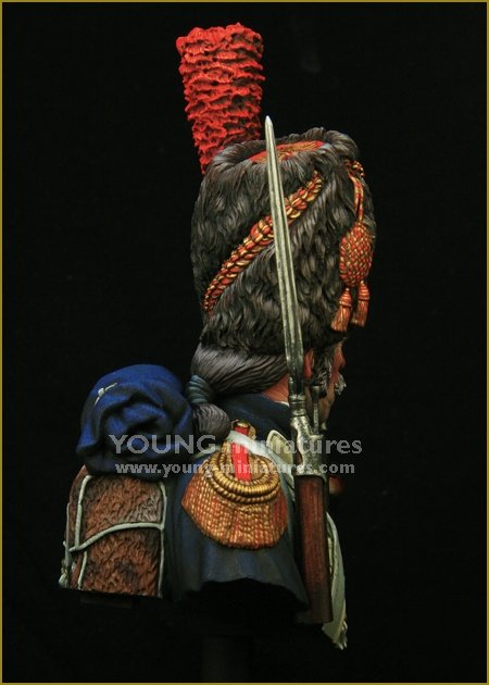 Young Miniatures YH1847 Grenadiers français de la Garde impériale 1/10 – imagen 6