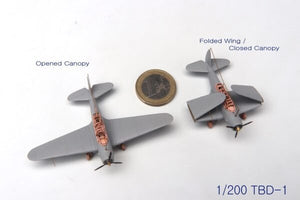 MK1 Design MS-20018 WW II USS DECK PLANE SET for CV-6 Enterprise 1/200 – zdjęcie 15