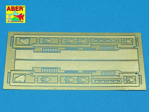 Aber 48005 Défenses pour canon automoteur antichar allemand Stug.III, Ausf.B et char PzKpfw III, Ausf.L (1/48)