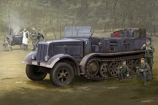 Trumpeter 09538 Sd.Kfz.8 (DB9) Tracteur d&amp;#39;artillerie demi-chenille 1/35