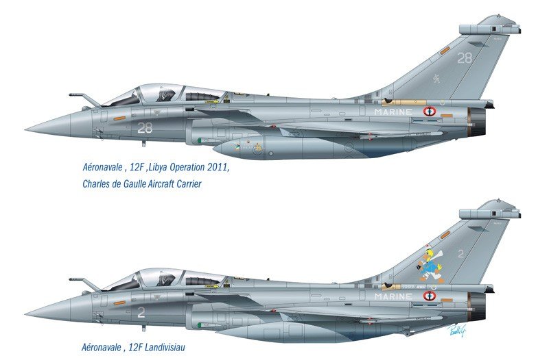 Italeri 1319 Rafale M Opérations Extérieures 2011 (1/72) – Bild 2