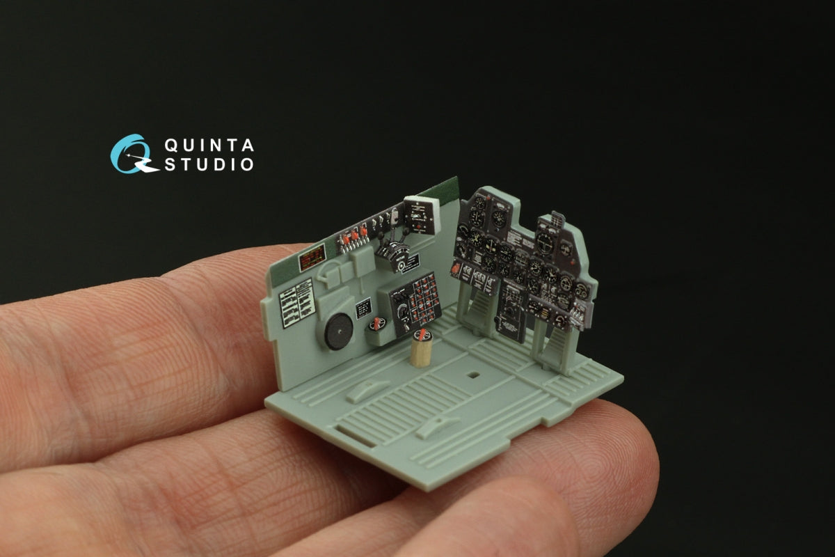 Quinta Studio QD48442 P-47N Thunderbolt Intérieur coloré imprimé en 3D sur papier décalcomanie (Academy) 1/48 – image 9