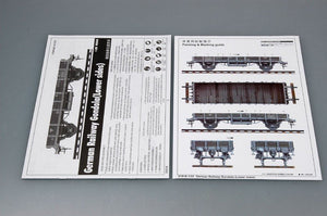 Trumpeter 01518 Wondole des chemins de fer allemands (côtés inférieurs) (1/35) – immagine 8