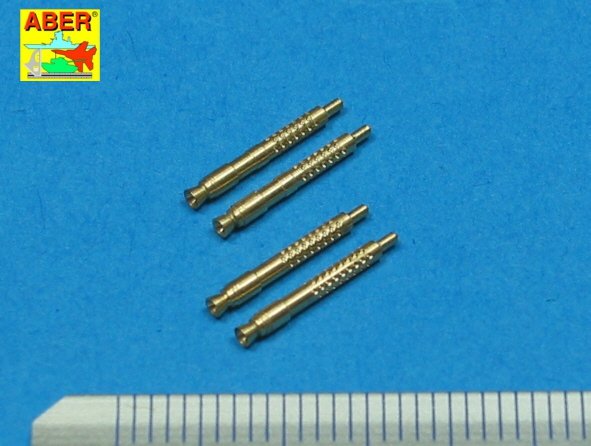 Aber A32011 Jeu de 4 embouts de canon pour mitrailleuse d&amp;#39;avion allemande MG 131 de 13 mm (1/32)  – Bild 2
